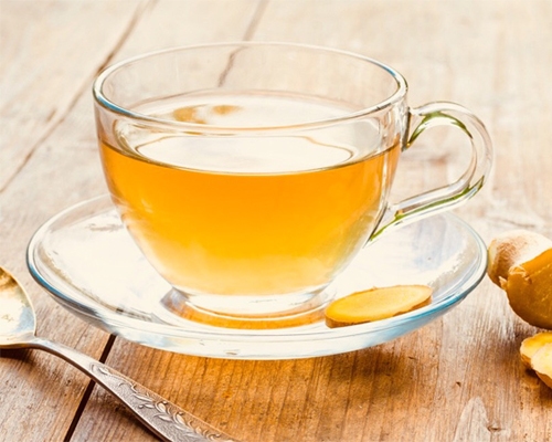 Uống trà gừng giúp điều trị khó thở