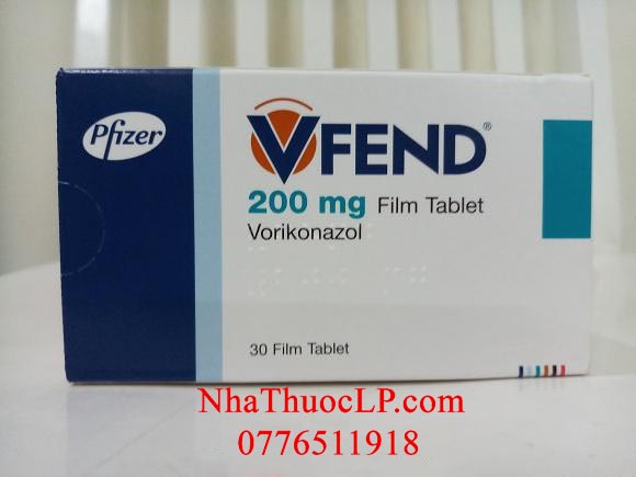 Công dụng thuốc Vfend 200mg 